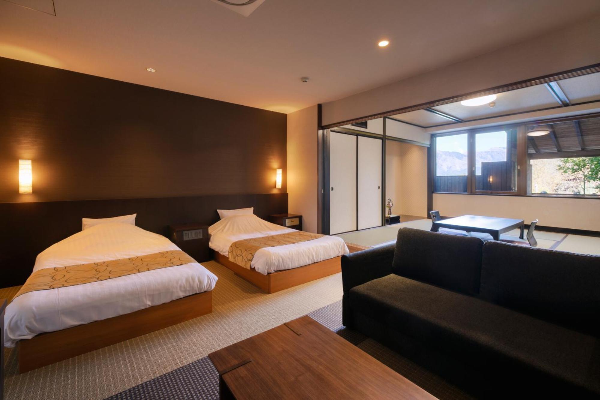 Hotel Yumeshizuku Minamiaso Bagian luar foto